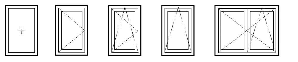 Apertura de las ventanas practicables